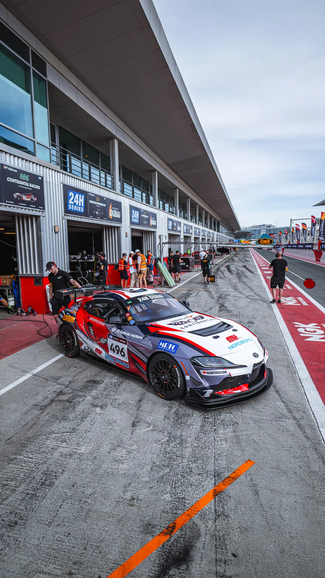 Pit lane