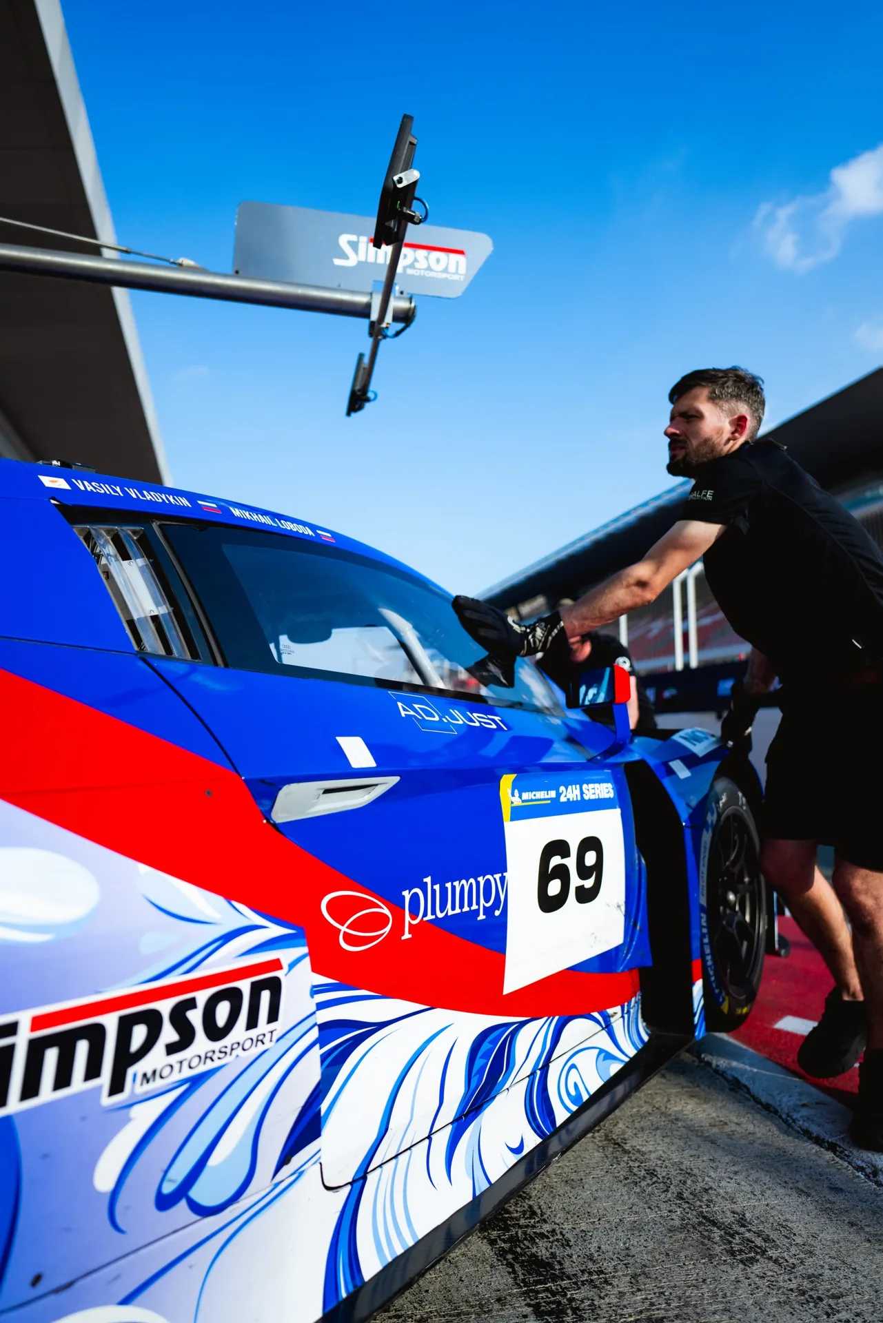In the pits