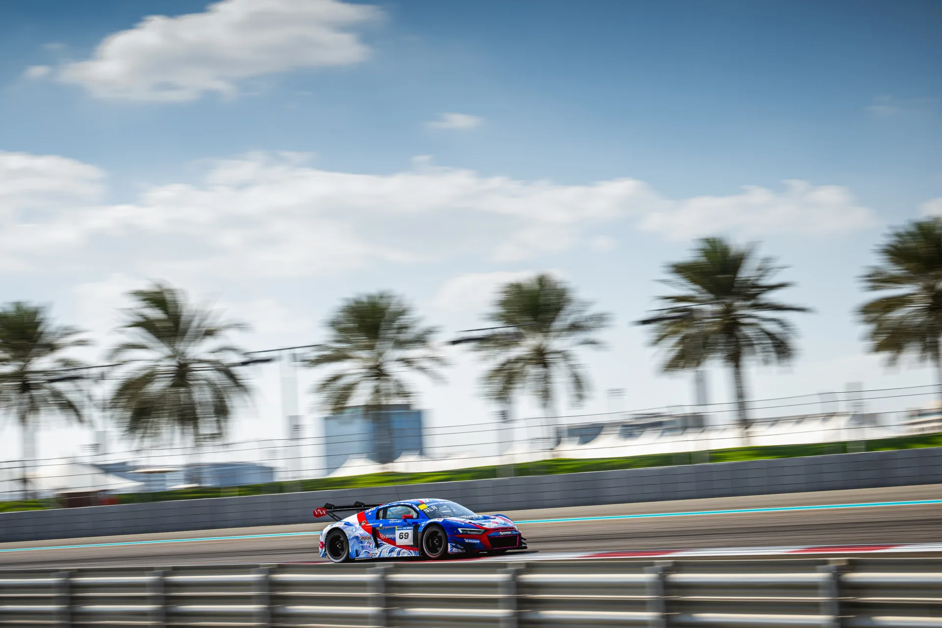 Continental Racing — GT car on the Dubai Autodrome